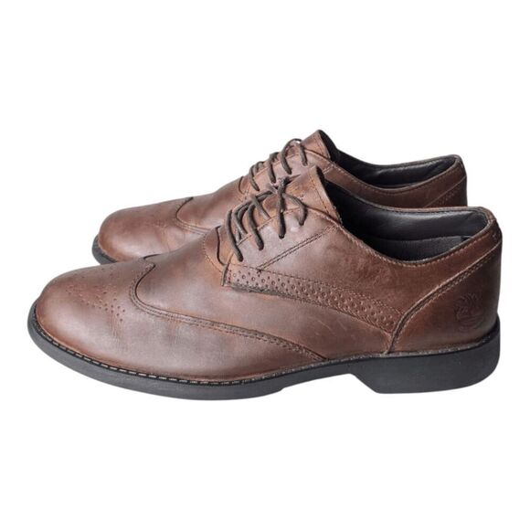 TIMBERLAND Fitchburg Wingtip Lace-Up Oxford Size 9 - Picture 3 of 9